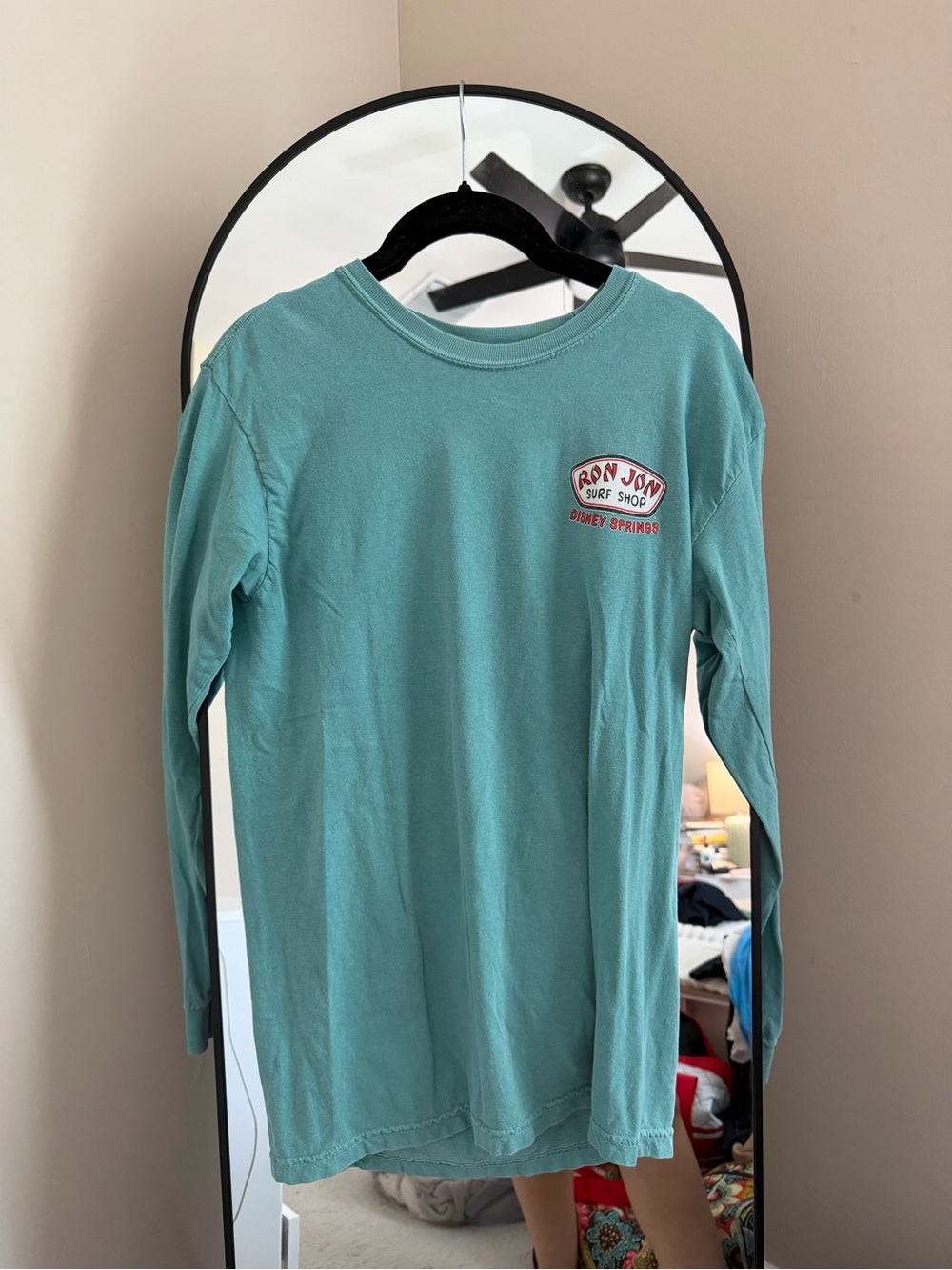 Ron Jon Long-Sleeve Tee in Teal Disney Springs